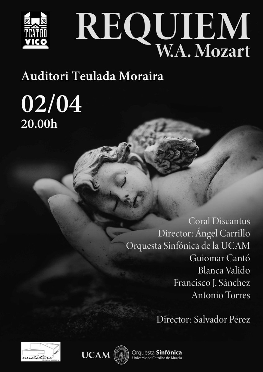 ATorresbaritono's tweet photo. Hoy volveré a vibrar con Mozart. Hoy dos de abril especialmente.
#9💚
#antoniotorres #barítono #baritone #directordeescena #stagedirector #luzamorycalma #operalife #singerlife #BaritoneStyle #instastyle #malagueño #malagueñosiempre #requiem #mozart #contraelamornohayquienpueda https://t.co/4CN32EfIpe