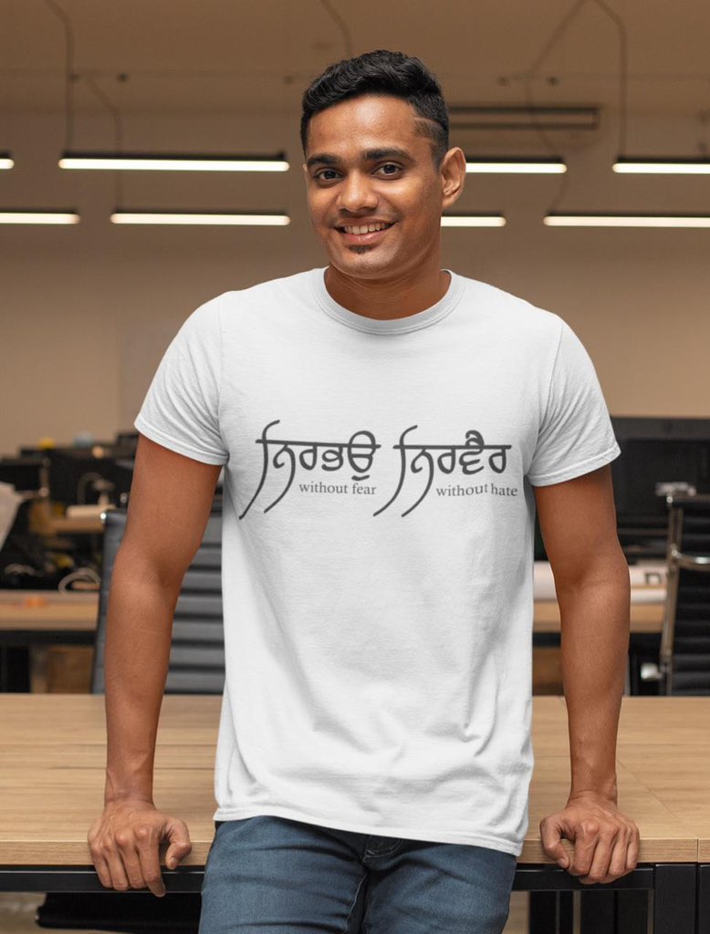 JUST LAUNCHED Nirbhau,Nirwair T-Shirt. order now at
tshirtbhaiya.com/collections/al…
