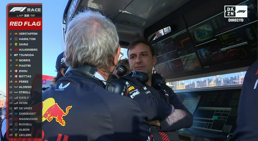 SoyMotor's tweet photo. Todo el mundo expectante a ver qué ocurre, la FIA no se manifiesta de momento

📺https://t.co/uO24UyUfgm
✍️https://t.co/4WrykD6R8W

#F1 #AusGP https://t.co/0bj25qxEje