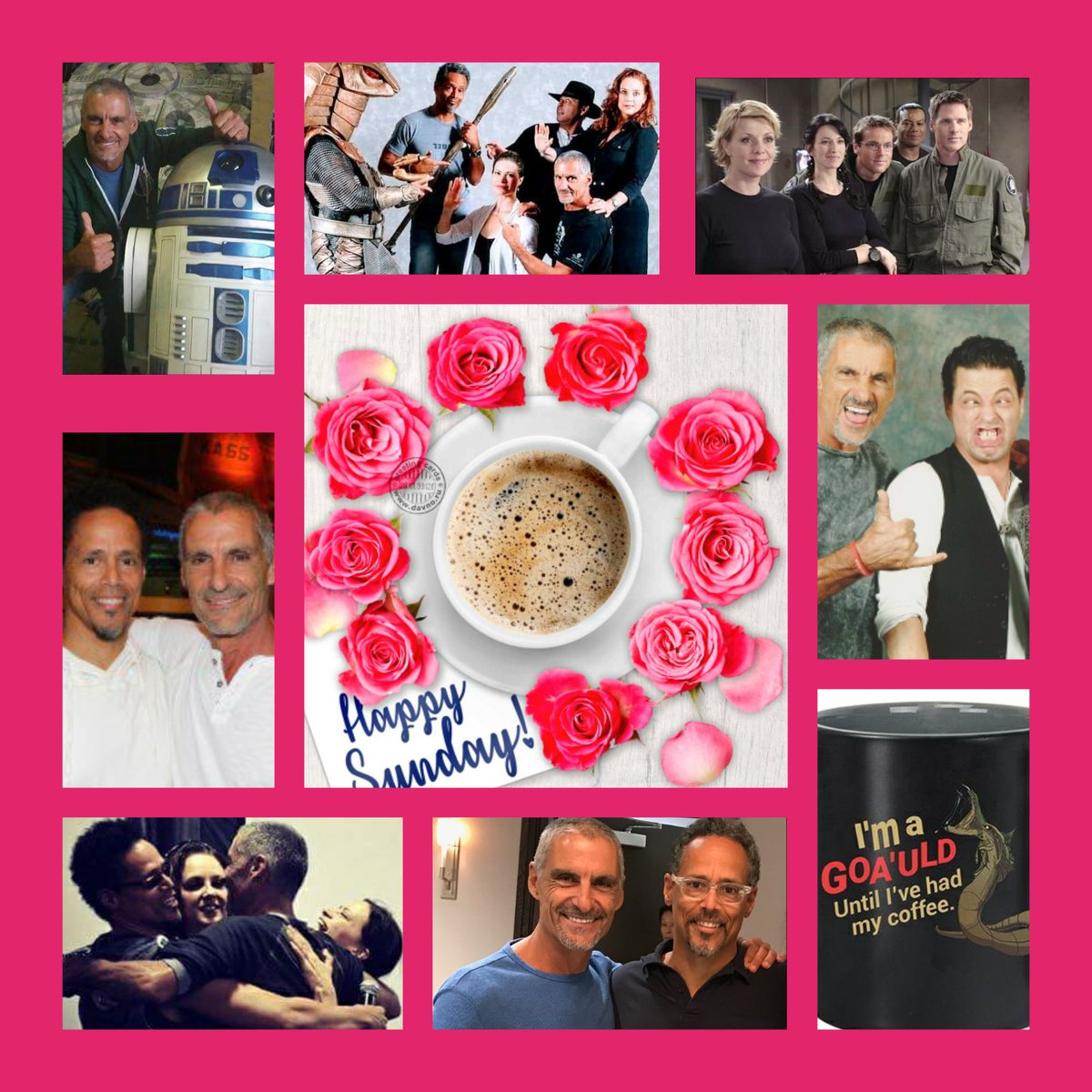 PuddingtownDuck's tweet photo. Good Morning ☕️☕️☕️
Happy Sunday #StargateFamily!
Wishing you all a nice day! 
💋❤️🦆🦆💕💕
#Stargate #WeWantStargate #WeLoveStargate #SG1 #SystemLords #Baal #Apophis #Hathor #Nirrti #Anubis #Sam #Daniel #Tealc #Cam #Vala https://t.co/UtabW9ZWSa