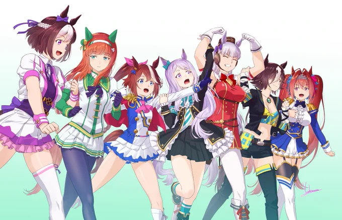 『ウマ娘 プリティーダービー』第1期放送5周年!おめでとうございます!!この作品に出合えたことを制作に関わられた全ての方に感謝#ウマ娘#プリティーダービー#5周年 