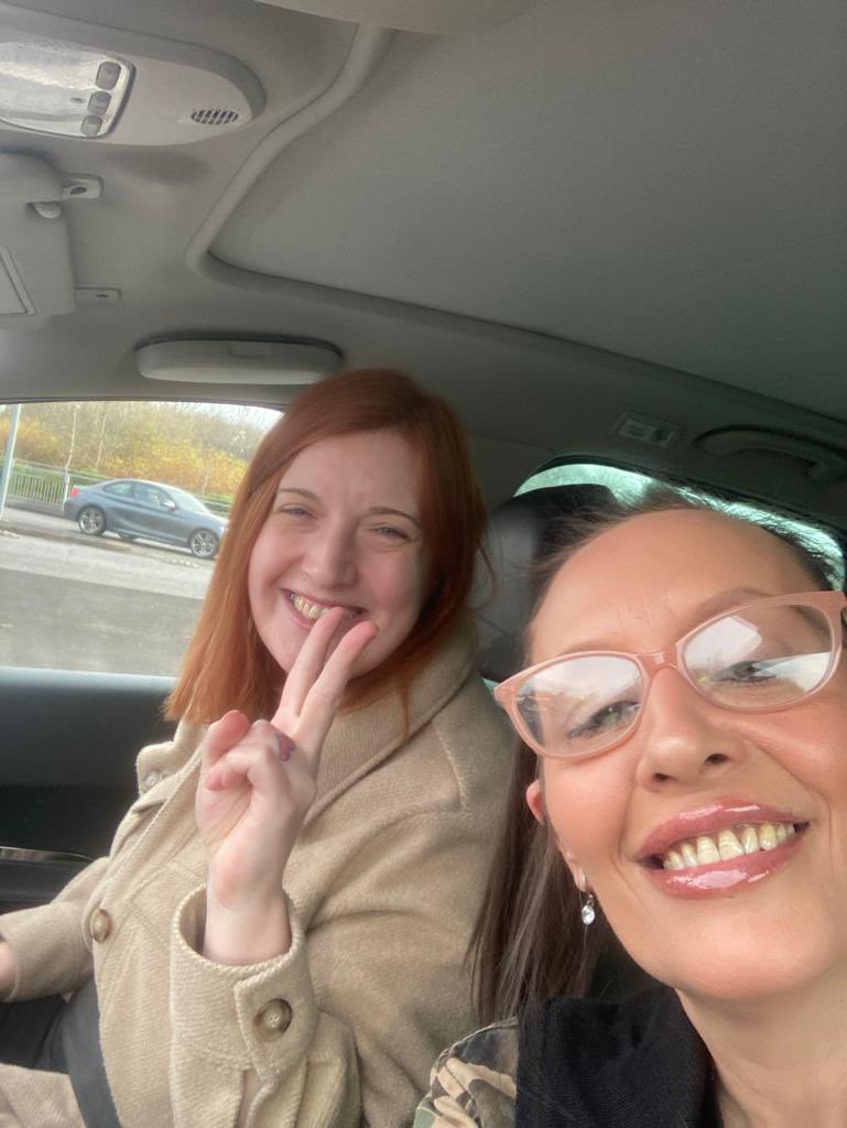 HayDayCliche's tweet photo. Last few months have been a living hell, this bitch has got me through. Dragging me out and having me work on art projects, friends saves lives and I’m so lucky. https://t.co/a5IpDJcYC5