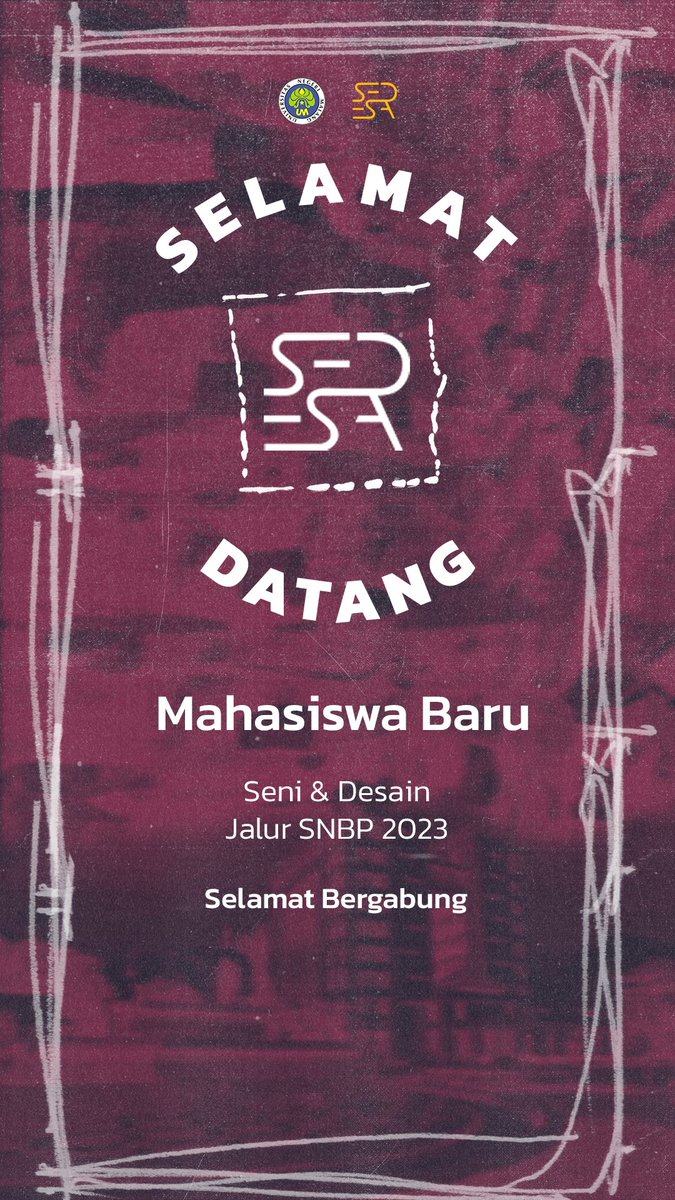 Selamat datang mahasiswa baru SNBP Seni &amp; Desain😊
SEDESA SEMPAK!!!!!