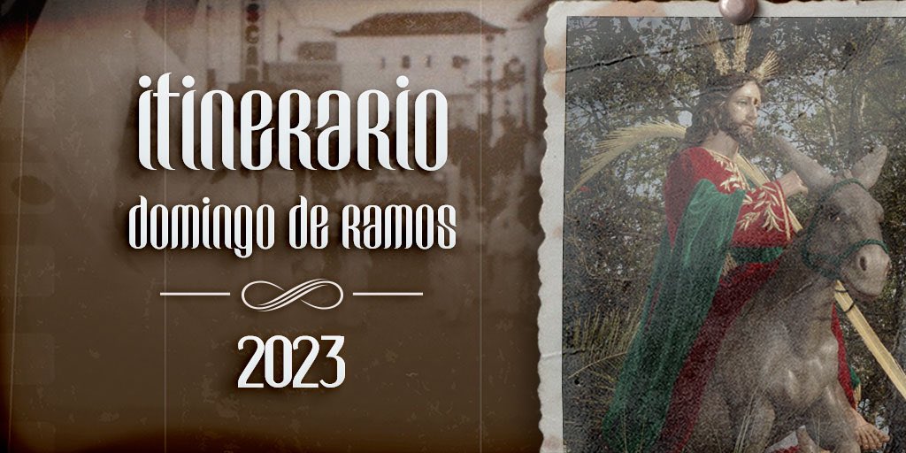 #𝘿𝙤𝙢𝙞𝙣𝙜𝙤𝘿𝙚𝙍𝙖𝙢𝙤𝙨 | 𝙃𝙤𝙧𝙖𝙧𝙞𝙤 𝙚 𝙞𝙩𝙞𝙣𝙚𝙧𝙖𝙧𝙞𝙤 de la procesión de la Cofradía de 𝑳𝒂 𝑷𝒐𝒍𝒍𝒊𝒏𝒊𝒄𝒂 <a href="/pollinicamarbe/">Pollinica Marbella</a>
#SemanaSanta #Marbella #CofradiasMLG → acortar.link/9AcwKG