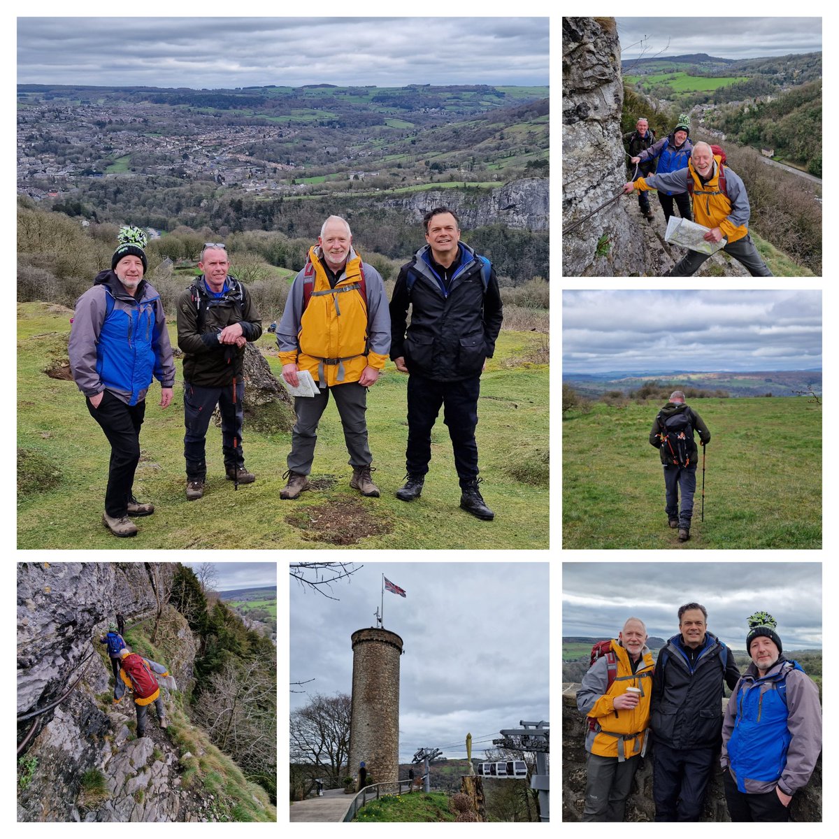 Poulters40's tweet photo. A refreshing weekend hike with friends around High Tor and Abraham Heights of Abraham, Matlock Bath.

#HeightsofAbraham
#walking https://t.co/Ca9WEMlINF