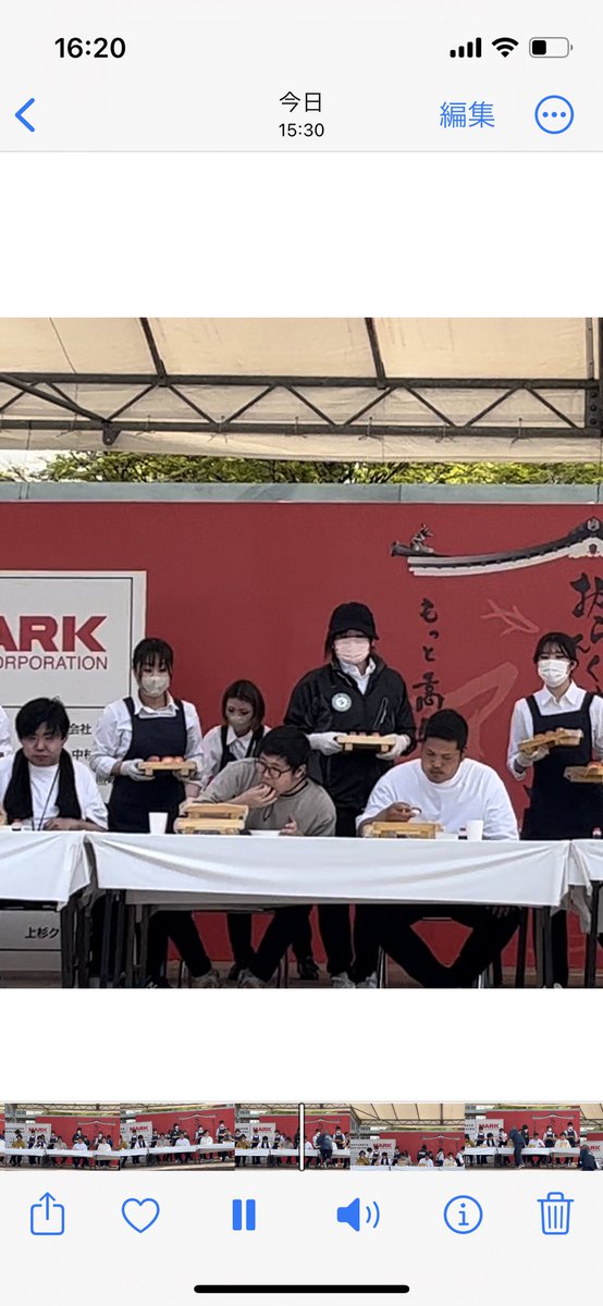 UxU23395155's tweet photo. 日曜日で、おらんく家のイベントで、寿司の早食いイベント！
自分は出れんかったけど彼氏が出て2位かな？見よってよ美味しそうやった！ https://t.co/jBcxZA3RMt