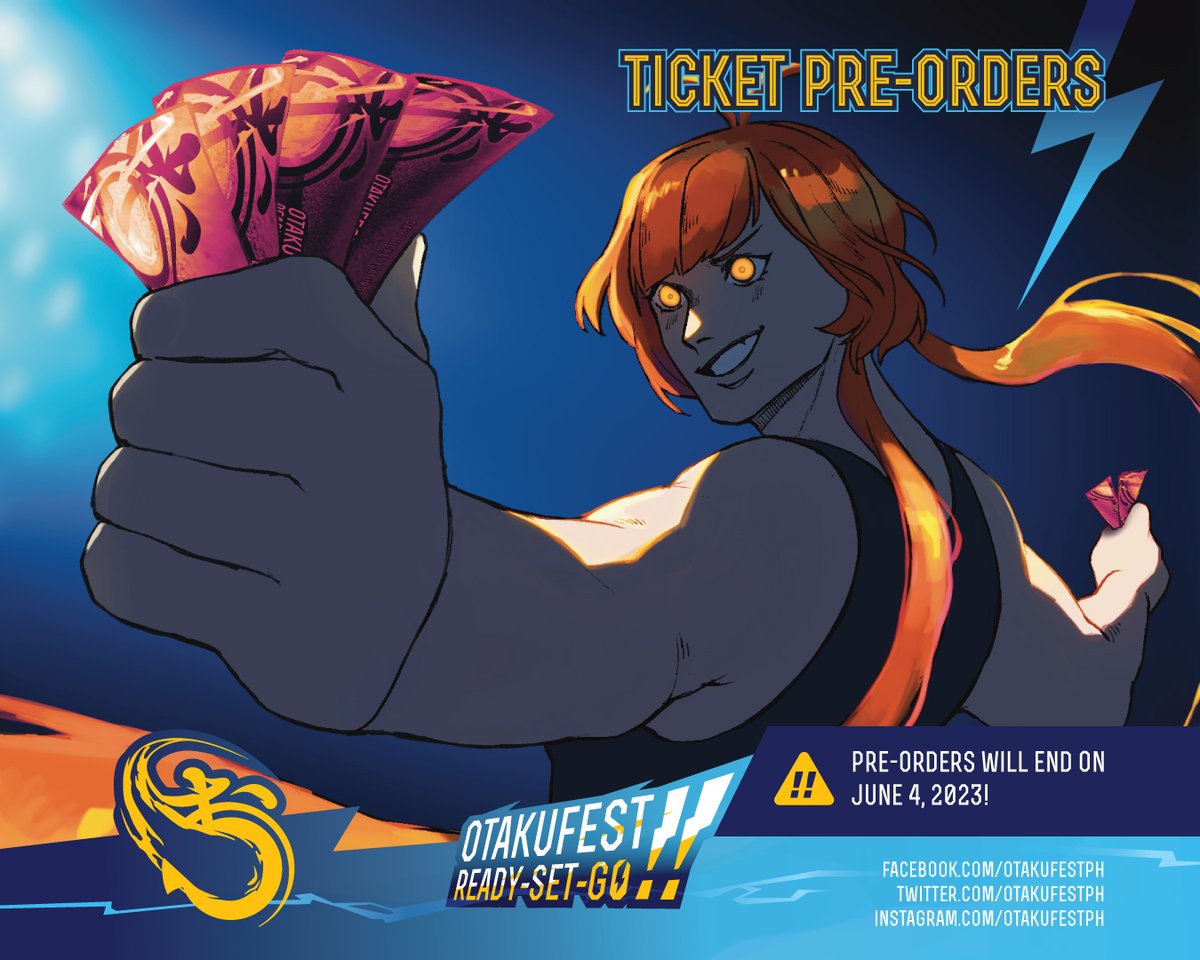 otakufestph's tweet photo. Hi Otakus!!

We know you have been waiting for this announcement and we will not delay it any further...

Come get your tickets NOW at one of the best hobby conventions, OTAKUFEST!!! Visit our website and see you at SM Seaside City Cebu on June 24-25, 2023!! https://t.co/YUABDsUY1u