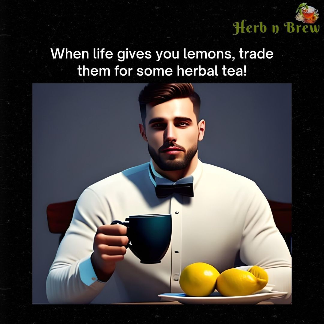 When life gives you lemons, trade them for some herbal tea!

#herbaltea, #teastagram, #teaoftheday, #ilovetea, #instatea, #naturaltea, #tealife, #looseleaftea, #herbalteas and #organictea