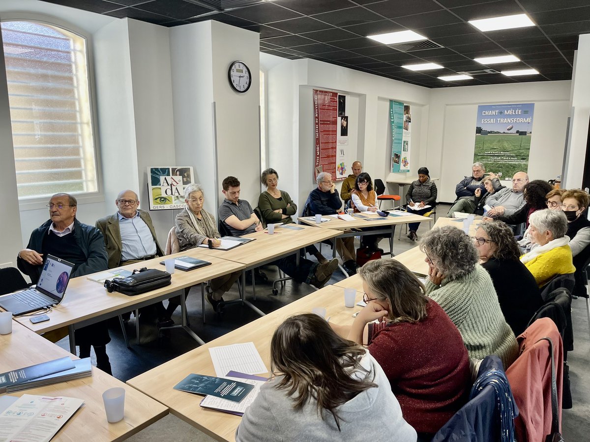ygodard's tweet photo. Matinée d’information proposée par @occitanienscene et le #Coreps en partenariat avec @addagers : un temps d’information essentiel pour les organisateurs occasionnels de spectacles https://t.co/HLWpHHQJQK