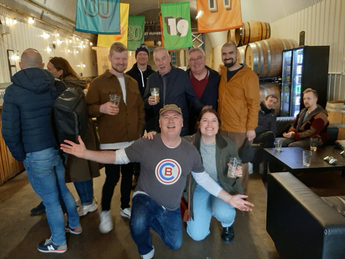 Back in the saddle hosting brewery tours again.  Cheers to our guests and our friends at <a href="/FivePointsBrew/">The Five Points</a> <a href="/ForestRoadBrew/">Forest Road Brewing Company</a> <a href="/DeviantandDandy/">Deviant & Dandy</a> <a href="/hackneychurchbc/">Hackney Church Brew Co.</a> @southwarkbrewing <a href="/TheArchHouse_AH/">The Arch House - Anspach & Hobday</a> <a href="/drinkmoorbeer/">Moor Beer Co.</a> <a href="/BrewByNumbers/">Brew By Numbers</a> <a href="/mashpaddleuk/">Mash Paddle Brewery ✊🏼🍺</a> @thekernelarch7