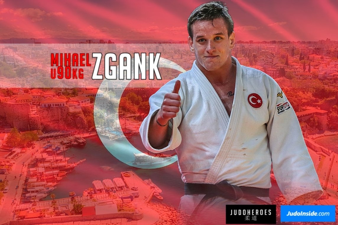 Munir Ertug (O100kg), Mihael Zgank (U90kg) & Sayit Kayra (O78kg) are the Turkish contenders on the third day of #JudoAntalya 🇹🇷