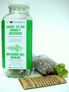 Come to Me Money Infusion Bath tuppu.net/ebeeb30f #3rdiesoterics #Etsy #SpiritualProducts