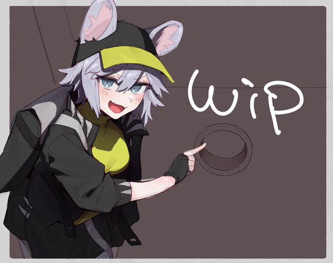 wip 最近絵あげてないけど筆が遅いだけです 描いてます 