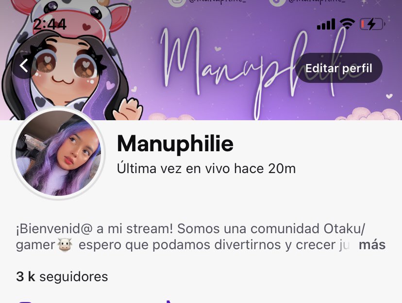 ¡SOMOS 3k vaquitas! Estoy muy feliz por todo lo que hemos logrado en estos últimos meses, me siento muy feliz con mi comunidad  y espero que juntos logremos muchas cosas más x🥹

Gracias por hacerme feliz.

#TwitchAffilate #twitchstreamer #streamergirl