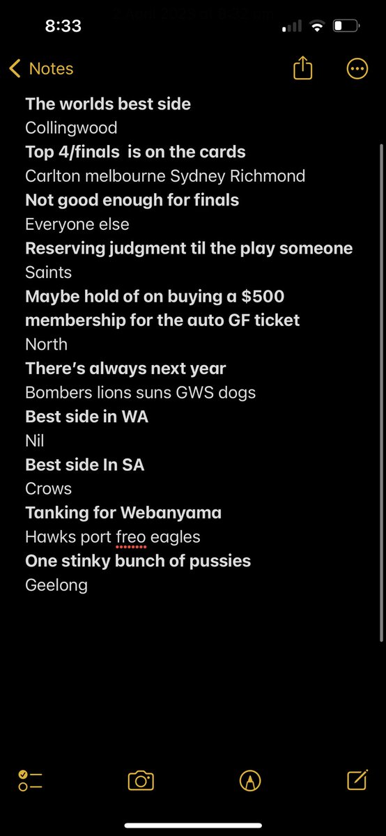 ROUND 3 OFFICIAL AFL POWER RANKINGS