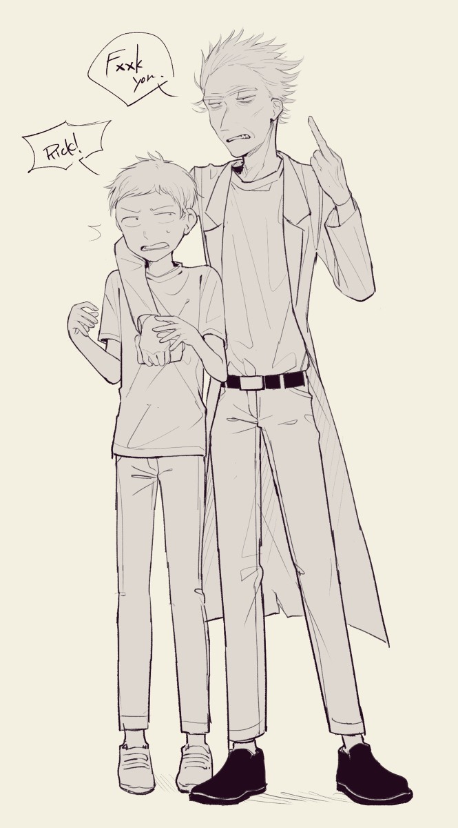MarkBen20064248's tweet photo. #RickandMorty Rick and Morty Log ④ - hakusyoku的插画❤️❤️  #darenwigs #aftercredits #Season2 
Source: https://t.co/rEHOBMs0ZQ https://t.co/YFMQpdRFzL