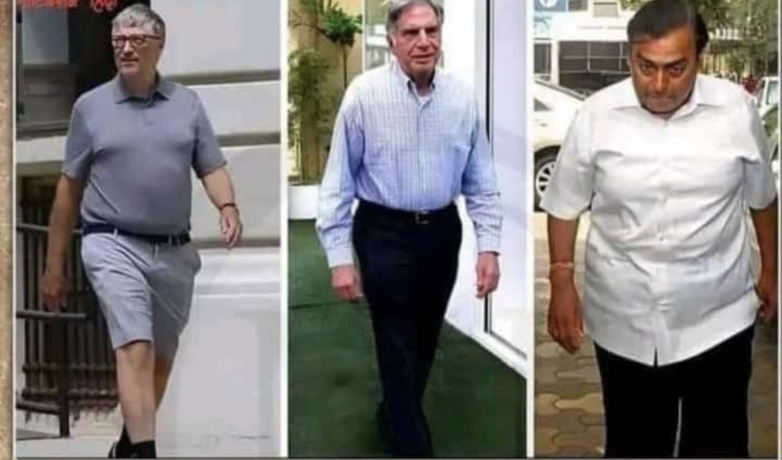 iamrakeshbansal's tweet photo. No #Gucci belt
No #Rolex watch
No #armani suit
No expensive shoes

लक्ष्य अमीर बनने का रखो, ना की दिखावे का…. https://t.co/sIg9hyEQke