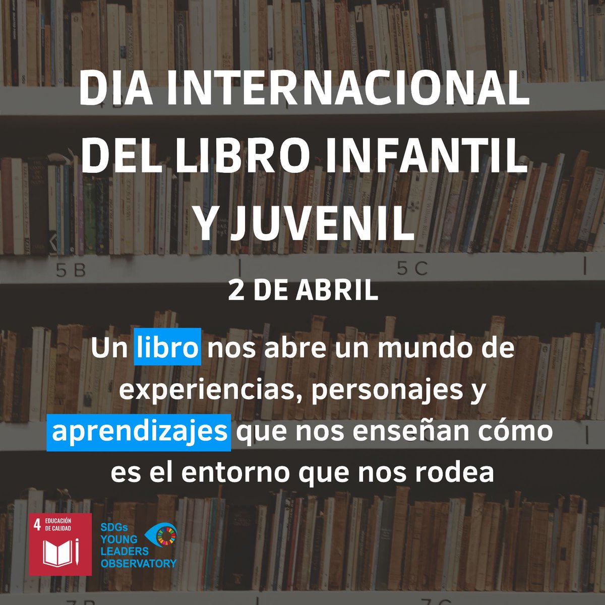 SYLO2030's tweet photo. 📚 El 2 de abril se celebra el Día Internacional del Libro Infantil y Juvenil conmemorando el nacimiento del escritor danés Hans Christian Andersen

📚 Nos lo cuenta el joven maestro rural @USantaolalla perteneciente al proyecto #GeneracionDocentes de la @FPdGi https://t.co/vmquU72Ui7