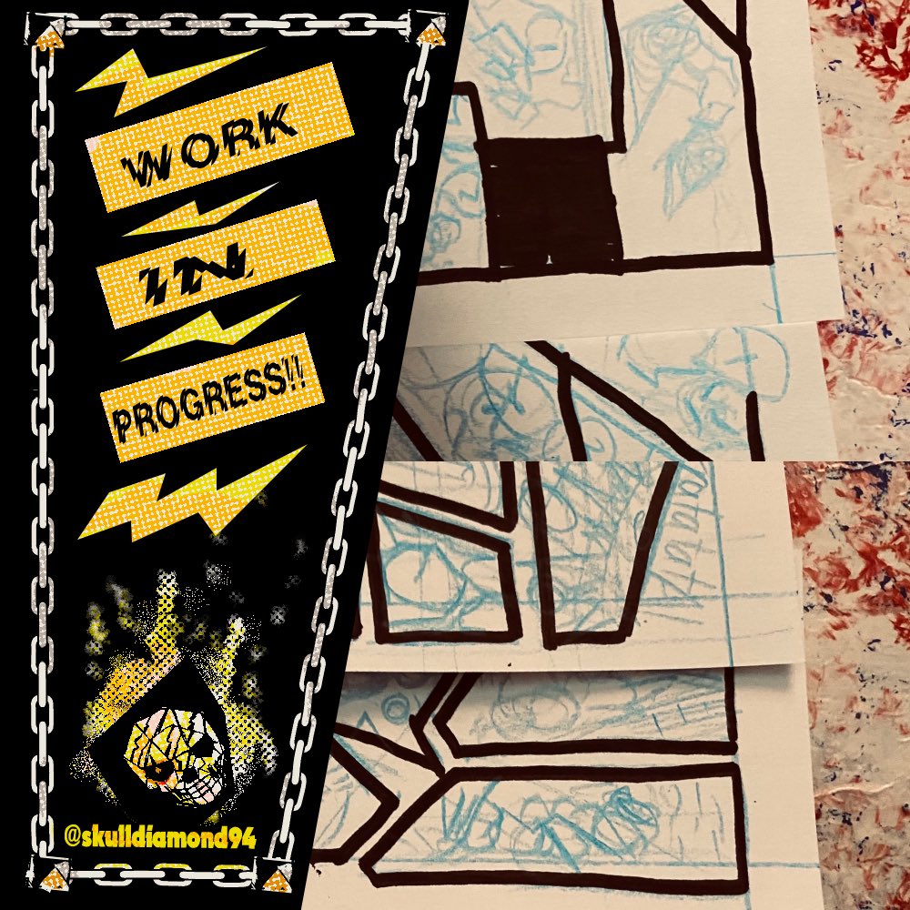 Tomorrow of this week I begin production of Heavy Saga issue 4!

#makingcomics #heavymetal #metalhead #heavysaga #indiecomic #smallpress #comix #swordandsorcery #comics #manga #comicsketch #letteringcomics #notecards #skulldiamond94 #makemorecomics #speedmetal #nwothm #sketch
