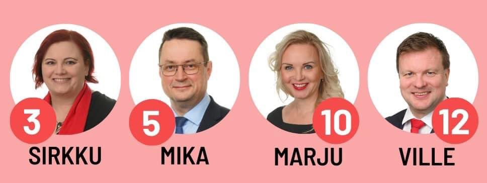 LahdenDemarit's tweet photo. Tänään äänestetään Suomen🇫🇮 tulevaisuuden suunnasta, käytä ääntäsi🌹 https://t.co/RmMX4FtDJv