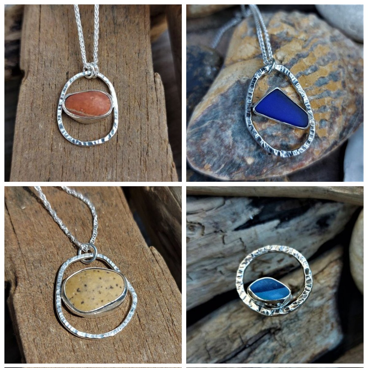 These silver orbitals are one of my favourite styles, effectively "floating" the setting. There are beach pebbles and sea glass pictured here 🌊🌊😊 Anyone else just a bit desperate for spring to arrive ? ☀️

ilovedollyjewellery.co.uk 

#UKGiftHour
#UKGiftAM #seaglass #handmade