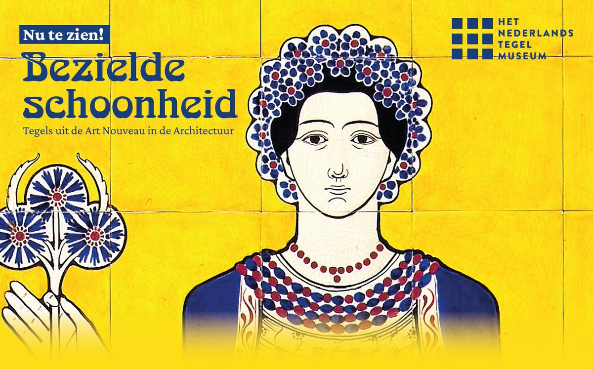 𝗡𝘂 𝘁𝗲 𝘇𝗶𝗲𝗻! | In ‘Bezielde Schoonheid. Tegels uit de Art Nouveau in de Architectuur’ wordt de decoratieve rol van keramiek in de #artnouveau uitgelicht. Aan de hand van prachtige tegeltableaus in combinatie met foto’s van architectuur uit die beroemde kunststroming.