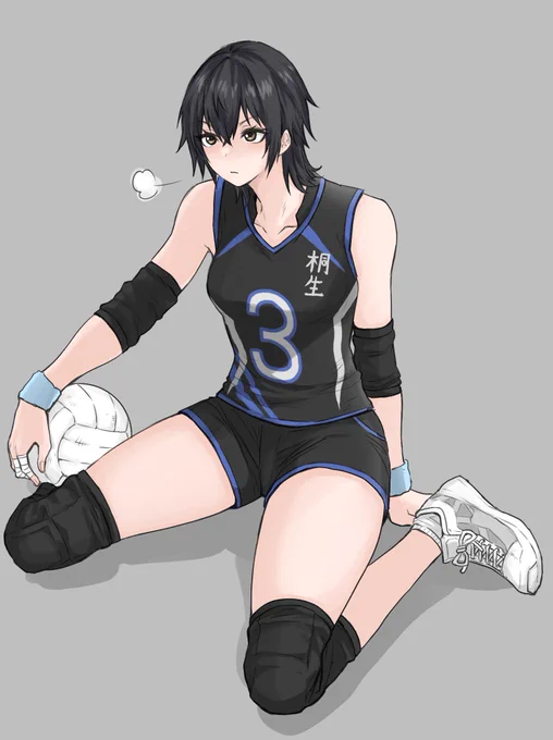 ボーイッシュなバレー女子③ 