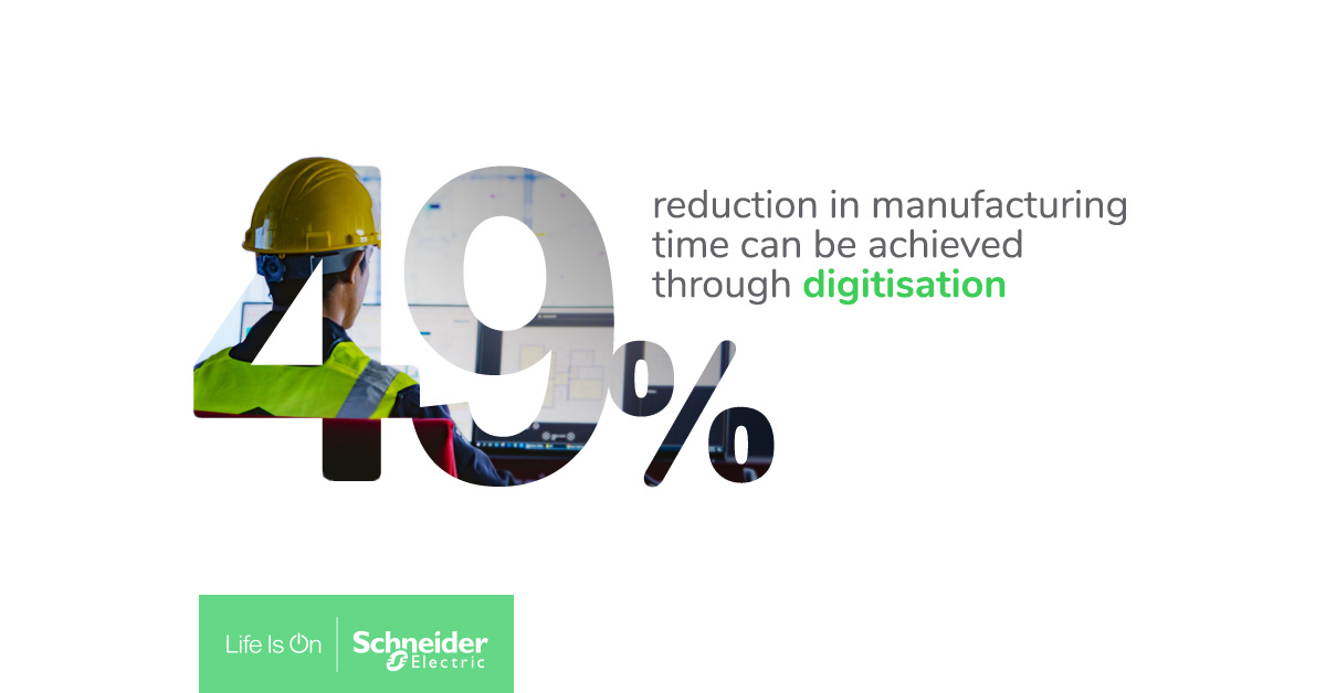 SchneiderUKI's tweet photo. "Digitisation has been shown to reduce manufacturing time by up to 49%" Learn more about the approach and how this could benefit your next panel building project in our latest White Paper: https://t.co/YkhQnC7Fil
#PanelBuildersUKI https://t.co/RPNMl5TzA2