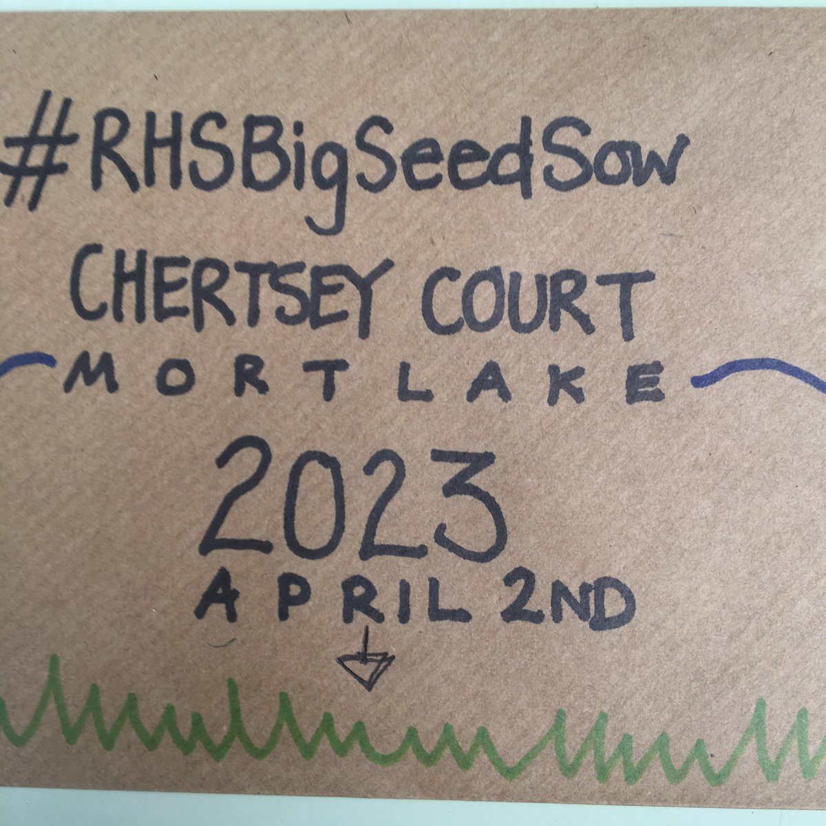 #RHSBigSeedSow #BigSeedSow
@RHSBloom 
Seeds to share…..🌱