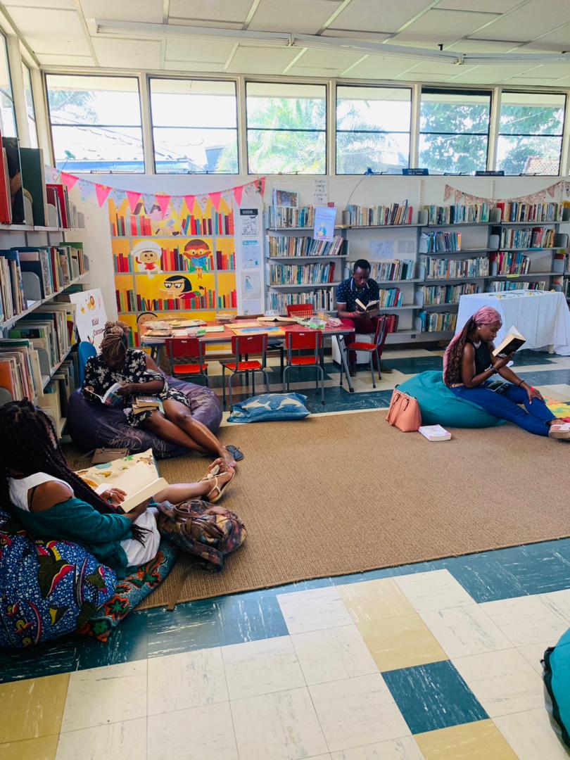 BhalaWriters's tweet photo. We hosted our first ever in-person #BhalaWriters event! Thank you to everyone who came through - whether for the book swap or the reading in the #QuietCorner or both📚
#WritingCommunity #ComeWriteAlong #DoTheWriteThing #locallibrary https://t.co/hqOvIR1BLQ