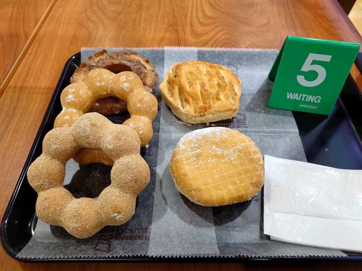 mitake_PSO2NGS's tweet image. ミスドにハマりつつあるかも