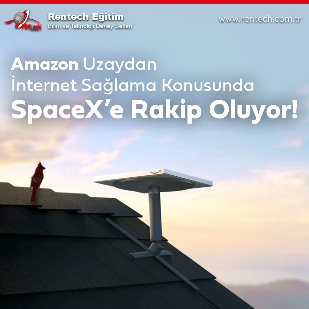 BilimRenko's tweet photo. Amazon, SpaceX’e rakip olacak Project Kuiper isimli projesi ile dünya üzerinde internet erişiminin olmadığı veya güçlükle sağlandığı noktalara uzaydan düşük maliyet ile internet hizmeti amaçlıyor. Şirket, internet erişimi için tasarladığı antenlere ait ilk görselleri yayınladı. https://t.co/5r9IRygLZw