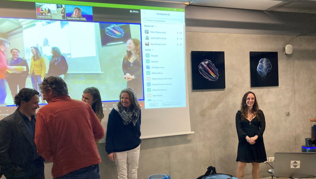 tongaproject's tweet photo. Congrats to Chlo�� Tilliette who brilliantly defended her thesis on "Impact of iron and other trace elements from shallow hydrothermal sources on marine biogeochemistry in the Southwest Pacific" @tongaproject @ChocTeamLov @LovLabo @IMEV_mer @Sorbonne_Univ_ @INSU_CNRS https://t.co/dA7g352nDk