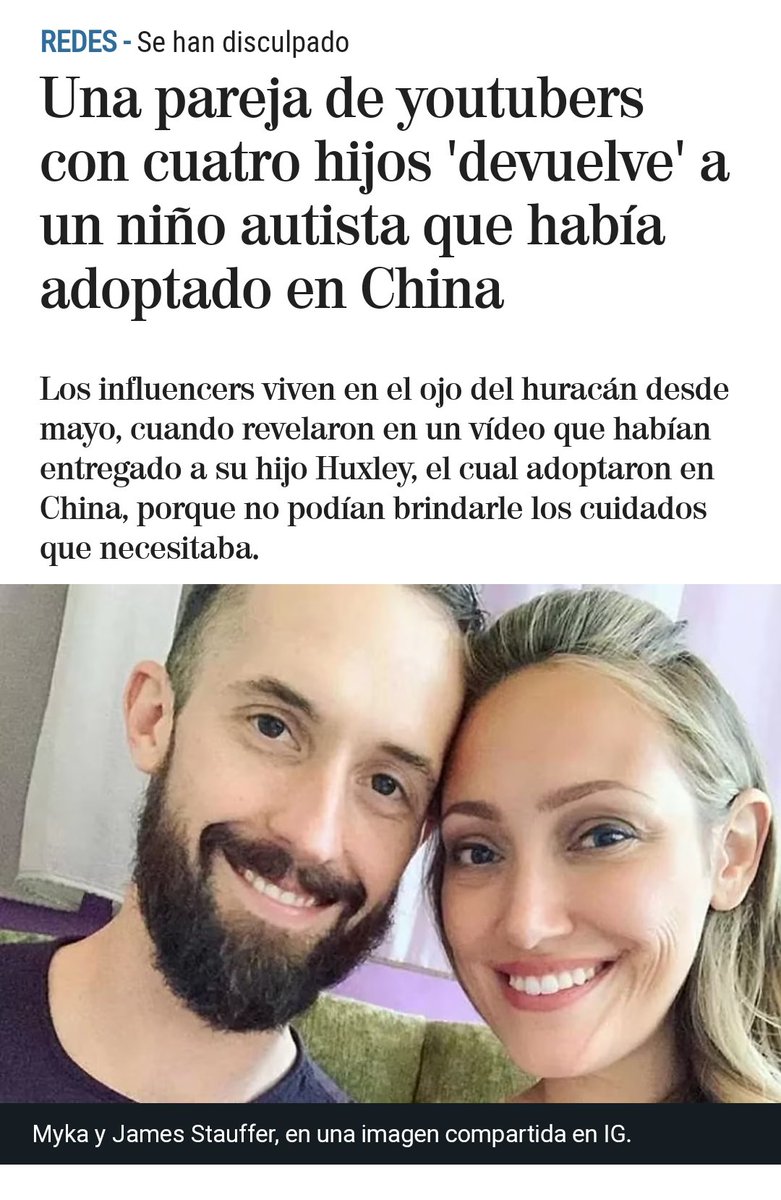 Ana9Lisa's tweet image. No sé si os acordáis de este caso, unos Youtubers empezaron a vivir de exponer en redes a sus hijos, y buscaron apropósito un niño con necesidades especiales para adoptar, hecho que narraron en todas las redes, a raíz de la adopción, su canal subió como la espuma, hilo va 👇