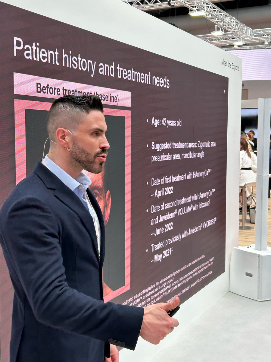 Presenting internationally at AMWC in Monaco earlier this week - focus on the future of injectable treatments &amp; biostimulation