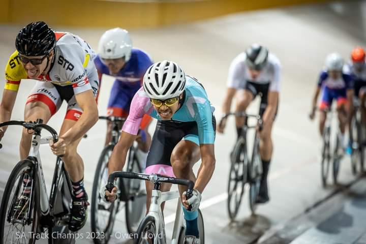 IanGoetham's tweet image. @Cycling_SA Track Cycling Champs action #TeamCTC. Day 2 today. #BellvilleVelodrome