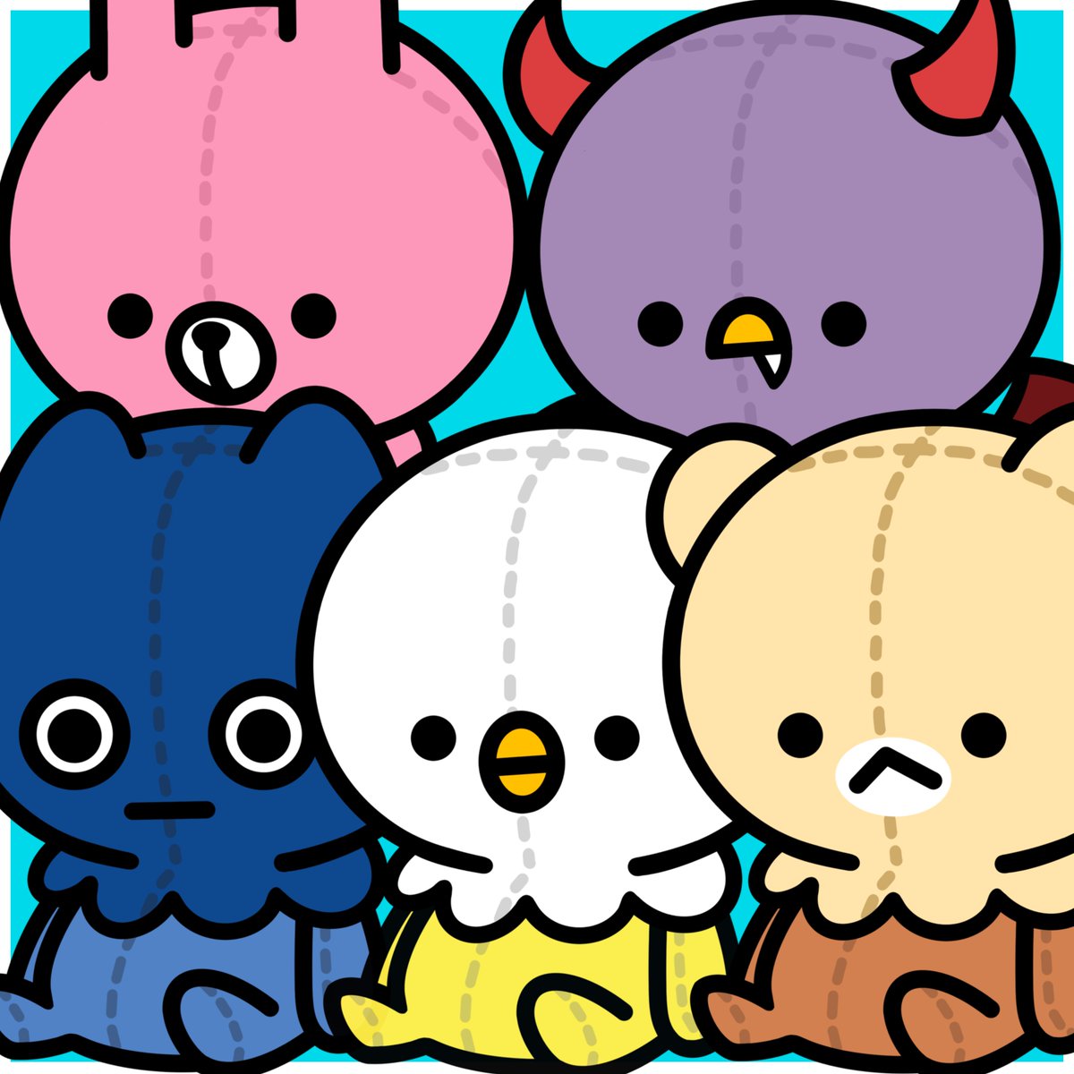 SoudanNFT's tweet photo. #すとっぴ ！(挨拶)　…皆様こんばんは🥰

今日は #SoudanNFT の #第3弾ジェネラティブNFTプロジェクト 「すとっぴ」がどんな設定を持っているのかについてご紹介します💕
#Stoppi #可愛いと思ったらRT 
(1/5) https://t.co/1J6c14wVKM