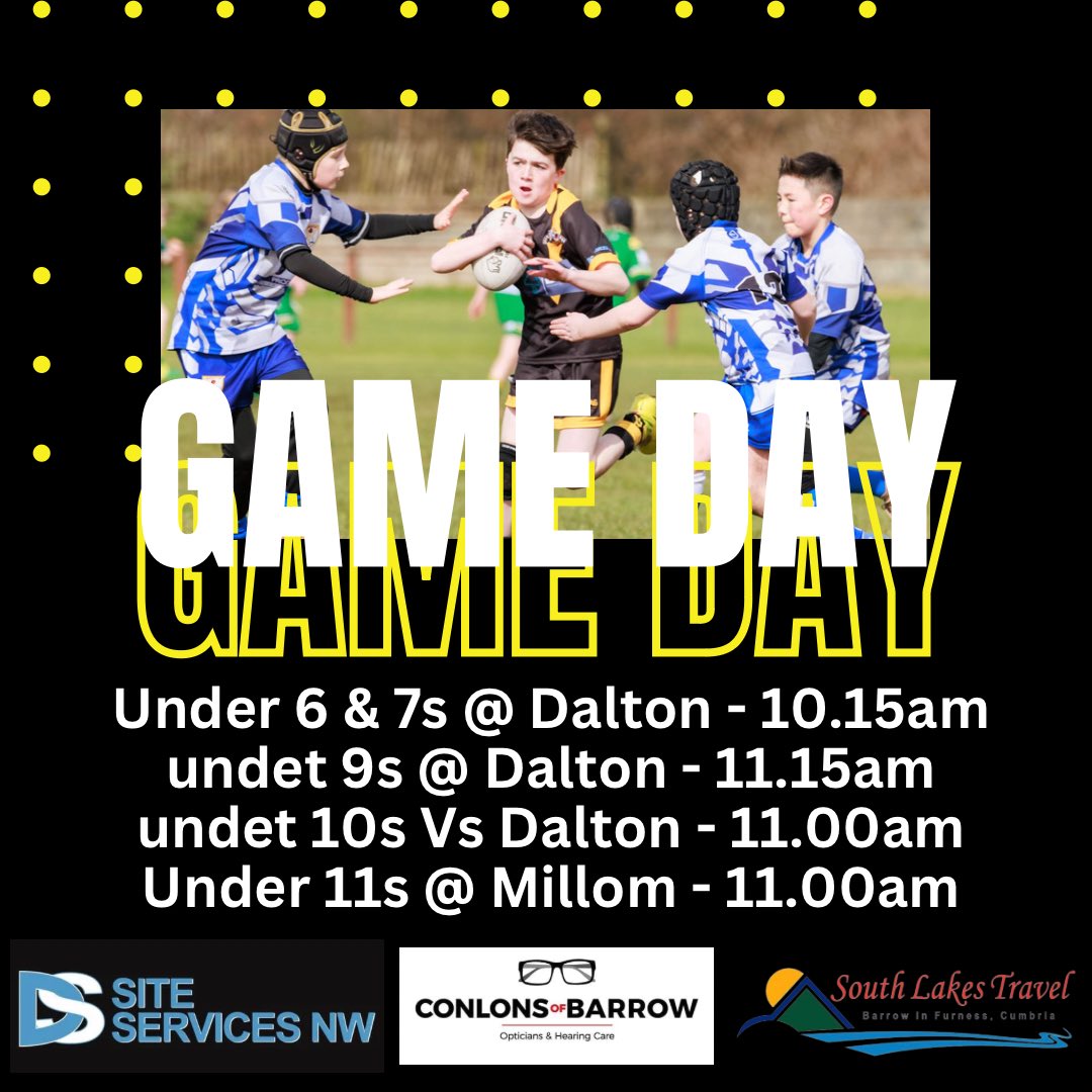 Good luck to all the lads and lasses playing today