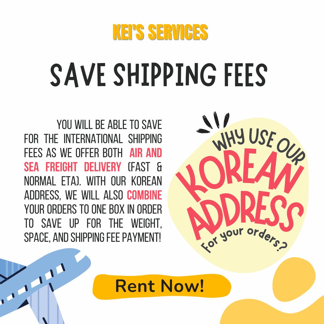 KEI’S KOREA WAREHOUSE SERVICE KR ADDRESS RENTAL on Twitter "Here are