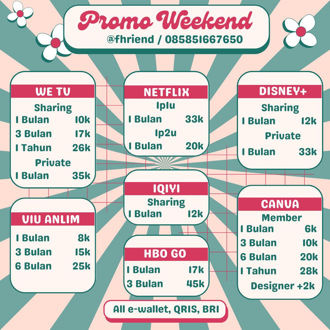 kakak cari app prem yang bergaransi? trusted? fast order?

<a href="/fhriend/">el, 300+ testi. FAST ON WA! 🧚🏻‍♀️</a> juga ada promo untuk beberapa app prem dengan durasi bulanan. fast order? bisa di wa.me/628585166765 

💌 testi 60+ tiny.cc/testinyael
💳 all e-wallet, qris, bri
🍿 grab it fast! 💥

#zonauang #zonaba