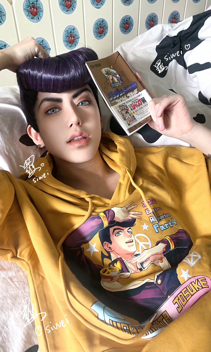siweiperfect's tweet image. #JoJosBizarreAdventure #diamondisunbreakable  #higashikataJosuke #cosplay