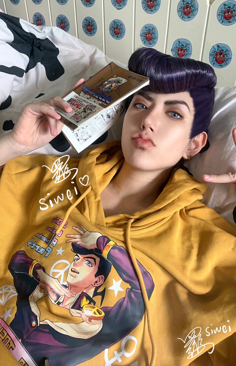 siweiperfect's tweet image. #JoJosBizarreAdventure #diamondisunbreakable  #higashikataJosuke #cosplay