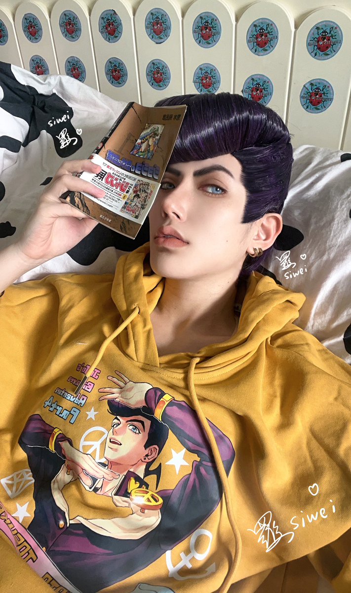 siweiperfect's tweet image. #JoJosBizarreAdventure #diamondisunbreakable  #higashikataJosuke #cosplay