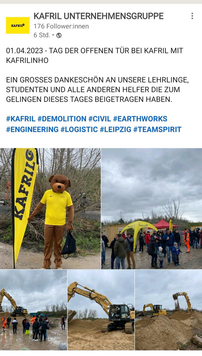 insolvenz_ra's tweet photo. Darf ich vorstellen: Das ist KAFRILinHo, das Maskottchen von #KAFRIL.
KAFRILinHo legt gern illegale Deponien an und will mit ein bisschen Vetternwirtschaft im Landkreis #Leipzig den #Holzberg zerstören.
Sei kein Idiot, sei nicht wie KAFRILinho. https://t.co/ShyxrKTxkf