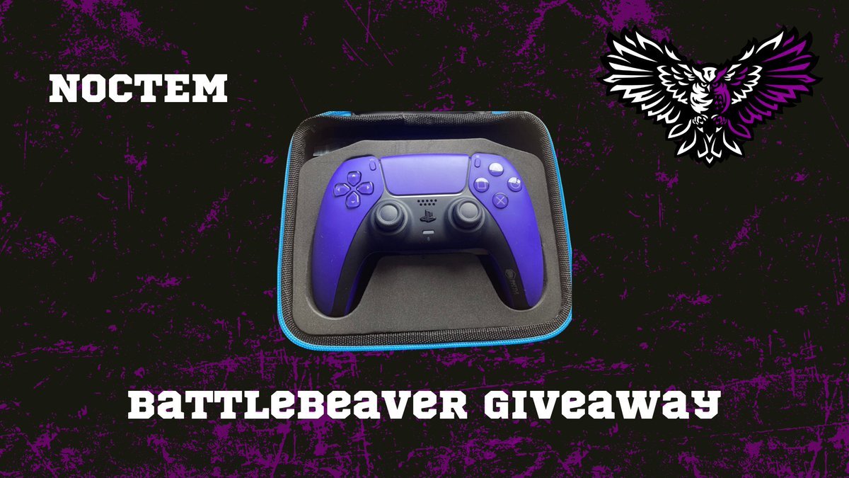 Noctem_Esports's tweet image. 🚨IT'S GIVEAWAY TIME🚨

🎮PS5 @BattleBeaver 

To enter:
❤️Like This Tweet
♻️Retweet This Tweet
🦉Follow us and @Rezzy71 
🥶Tag 2 people you'd 1v2

📅Winner announced 9th April