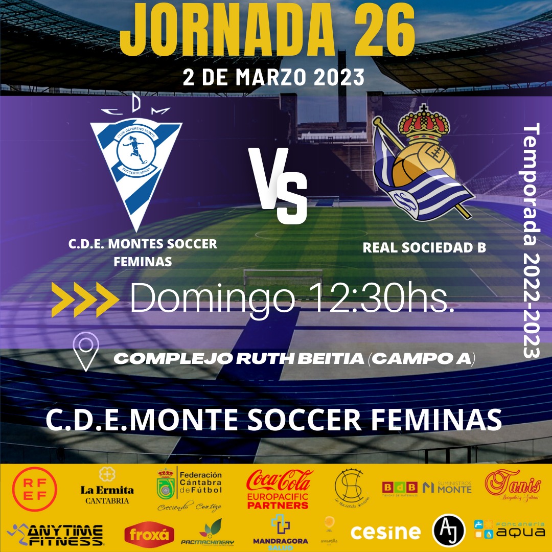 CDMonteFem's tweet photo. Día de partido

Visita el líder de la categoría Santander, nuestras chicas intentarán que se vuelvan de vacio y que los 3 puntos se queden en casa.

Convencidos de ello
1,2,3 Monteeeeeeede https://t.co/kEyBUd9ahL