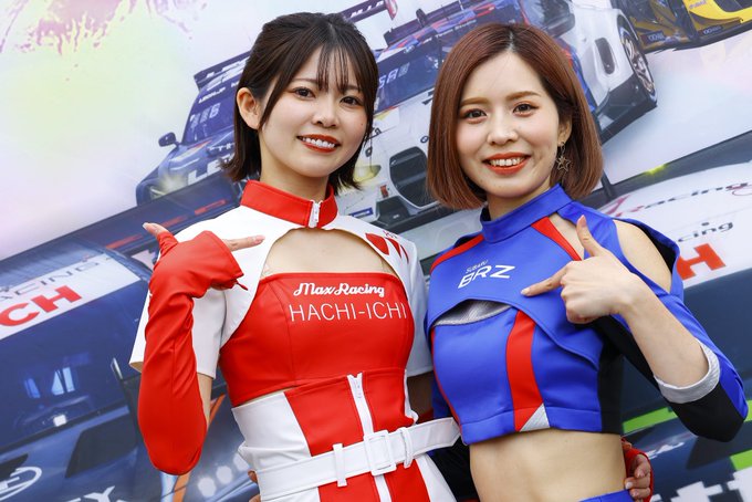 SUPER GT EXPERIENCE in A PIT AUTOBACS SHINONOMEらいな( )須藤セリナさん