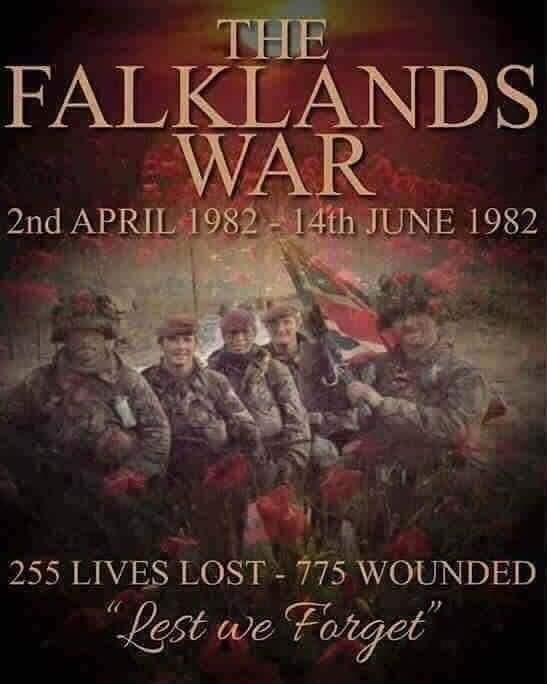 #remembrance #lestweforget #FalklandsWar #Falklands #FalklandIslands