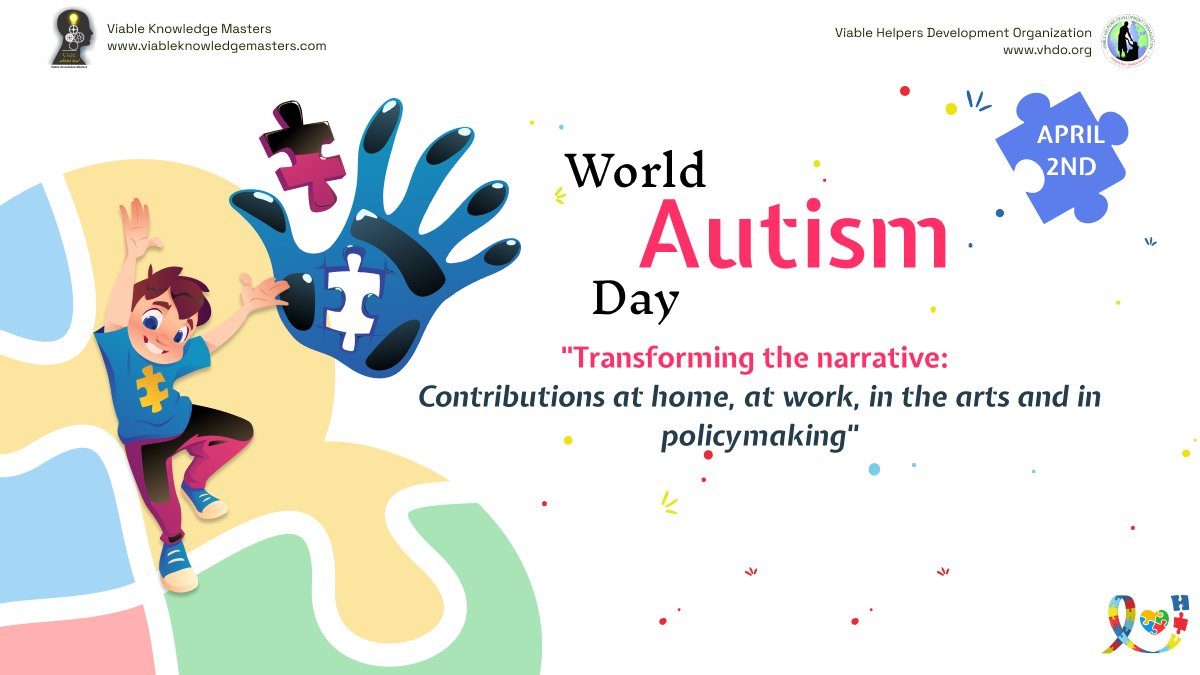 "When you meet someone with autism, you meet a person, not a diagnosis," they need our love and care as well as being accepted as normal people in the society and giving them equal opportunities. #WAAD2023 #WorldAutismAcceptanceDay2023 #WorldAutismDay