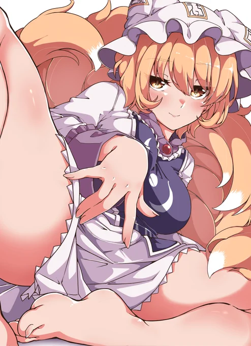 お誘い藍様#東方Project #八雲藍 